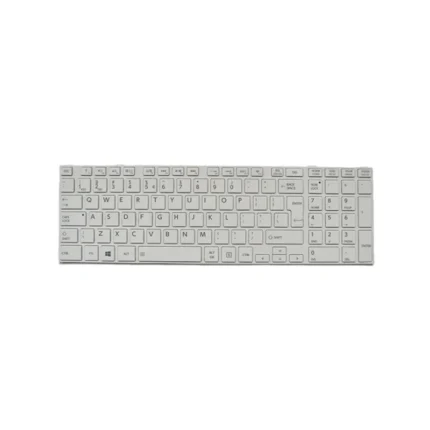 Tastatura za laptop Toshiba Satellite C850 C850D C855 C855D BELA sa ramom