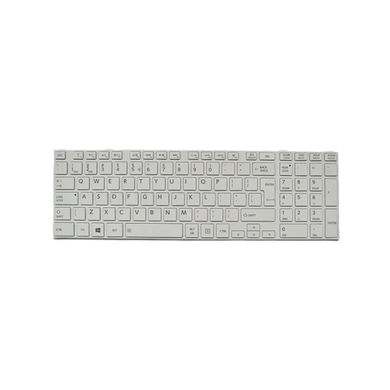 Tastatura za laptop Toshiba Satellite C850 C850D C855 C855D BELA sa ramom