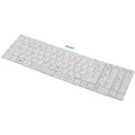 Tastatura za laptop Toshiba Satellite C850 C850D C855 C855D BELA bez rama