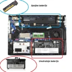 Baterija za laptop Lenovo ThinkPad T570 T580 P51S P52S - ugradna