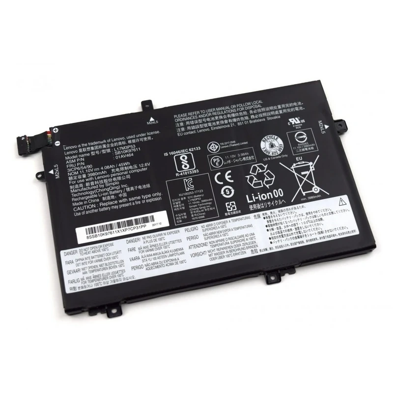 Baterija za laptop Lenovo ThinkPad L480 L490 L580 L590 L14 L15 Baterija za laptop Lenovo ThinkPad L480 L490 L580 L590 L14 L15