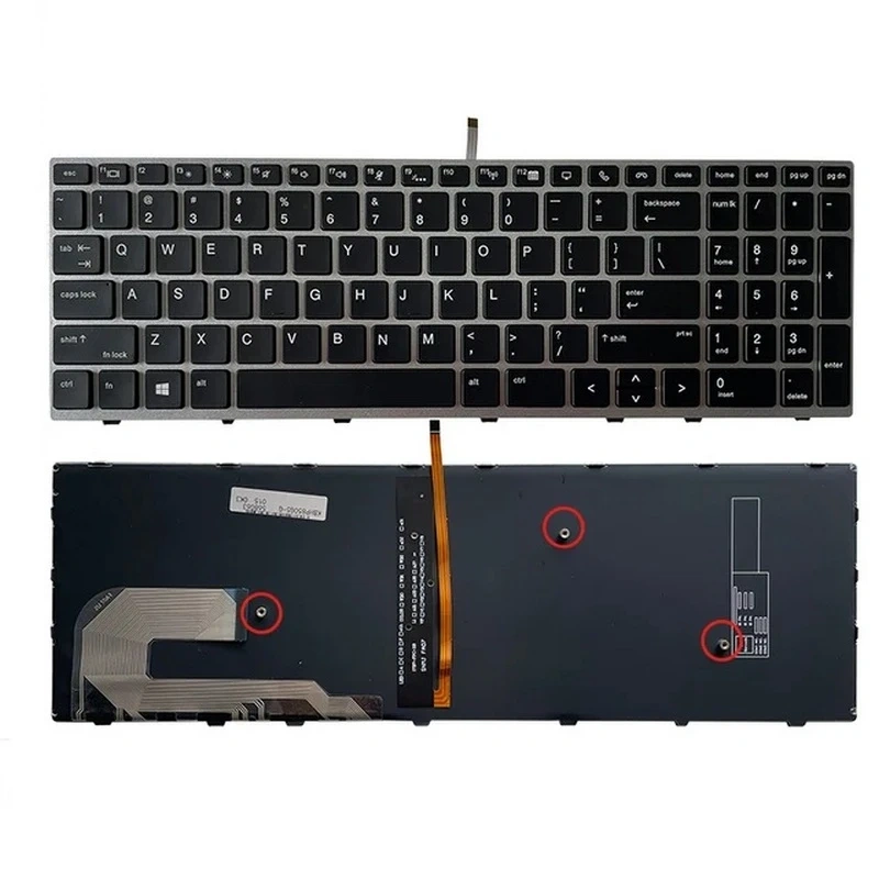 Tastatura za laptop HP EliteBook 755 G5 850 G5 850 G6 mali enter sa backlightom Tastatura za laptop HP EliteBook 755 G5 850 G5 850 G6 mali enter sa backlightom