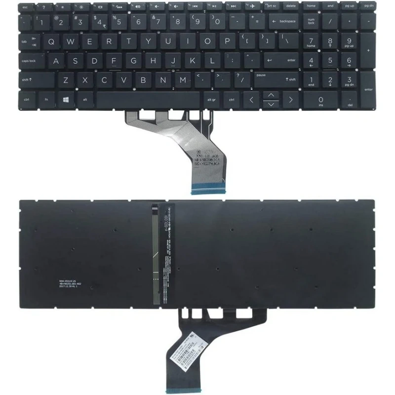 Tastatura za laptop HP 15-DW 15-DU serije sa pozadisnkim osvetljenjem crna Tastatura za laptop HP 15-DW 15-DU serije sa pozadisnkim osvetljenjem crna
