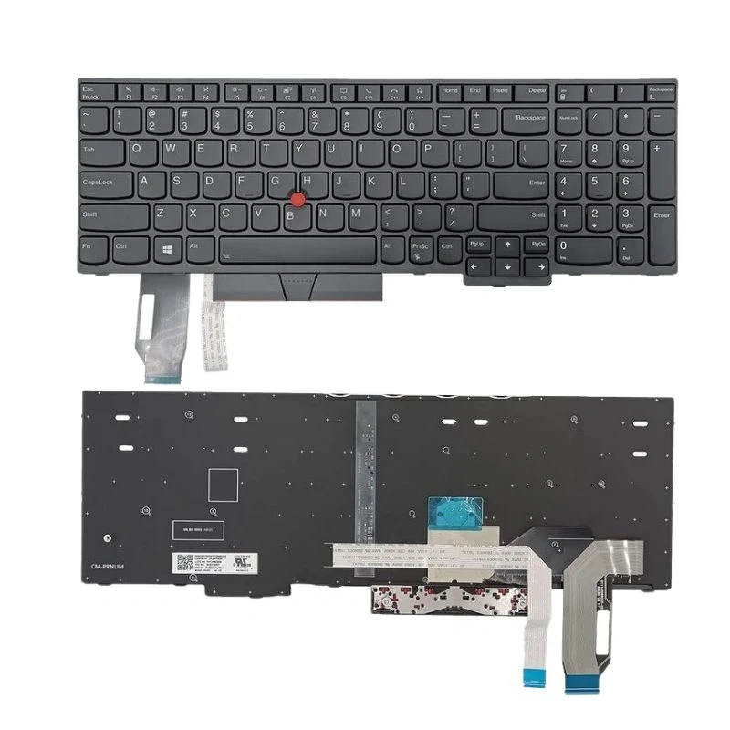 Tastatura za laptop Lenovo ThinkPad E580 E585 L580 P72 T590 E590 E595 sa pozadinskim i gumbom Tastatura za laptop Lenovo ThinkPad E580 E585 L580 P72 T590 E590 E595 sa pozadinskim i gumbom