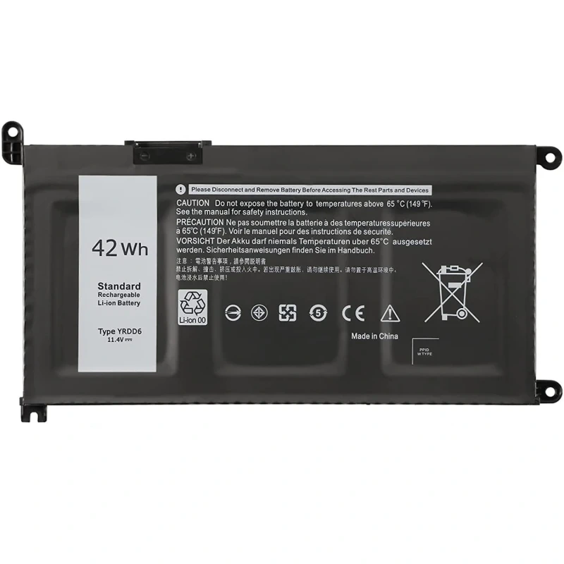 Baterija za Laptop Dell Inspiron 7586 5485 5491 5591 3 3584 3593 3793 5493 5585 Vostro 3491 5581 5490 5590 YRDD6