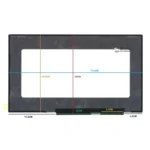 LED Ekran za laptop 14 slim 30pin 19mm FULL HD IPS kraci bez kacenja TN 2.1mm, pomeren konektor