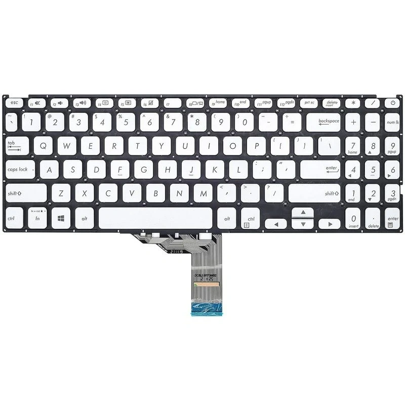 Tastatura za Laptop Asus Vivobook F512 X512 SREBRNA mali enter sa pozadinskim osvetljenjem Tastatura za Laptop Asus Vivobook F512 X512 SREBRNA mali enter sa pozadinskim osvetljenjem