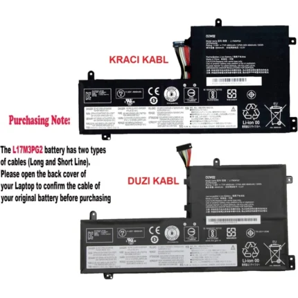 Baterija za laptop Lenovo Legion Y530-15ICH Y545-PG0 Y540-17IRH Y540-15IRH Y7000P Y7000 duzi kabl