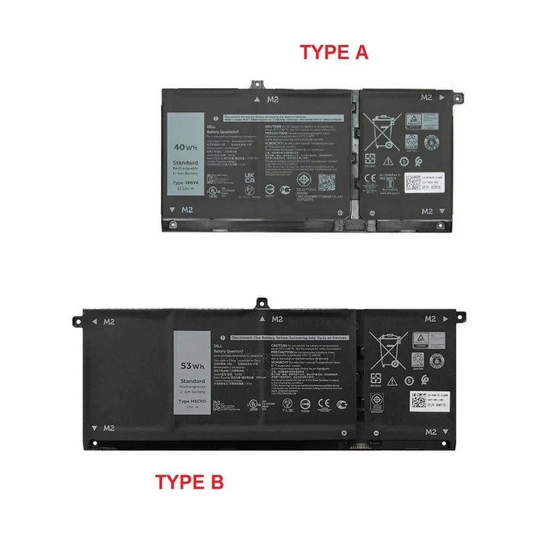 Baterija za Laptop Dell Inspiron 5406 2-IN-1 type A JK6Y6