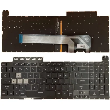 Tastatura za laptop Asus TUF Gaming FX506 FA506 FX706 FA706 veliki enter sa pozadinskim osvetljenjem
