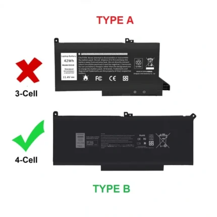 Baterija za Laptop Dell Latitude 5420 5520 type B