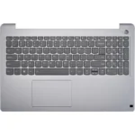Palmrest (C Cover) sa tastaturom za laptop Lenovo ideapad 3-15ITL6 3-15ADA6 3-15ALC6 silver