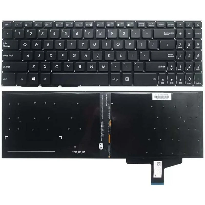 Tastatura za laptop Asus N580 M580 N580V N580VD N580G FX570 F570U mali enter backlight Tastatura za laptop Asus N580 M580 N580V N580VD N580G FX570 F570U mali enter backlight